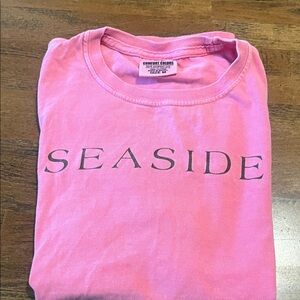 Comfort Colors Pink Seaside Tee